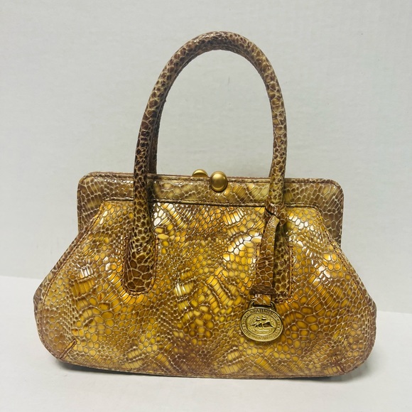 Brahmin Bags Brahmin Snakeskin Print Handbagpurse Rare Updated